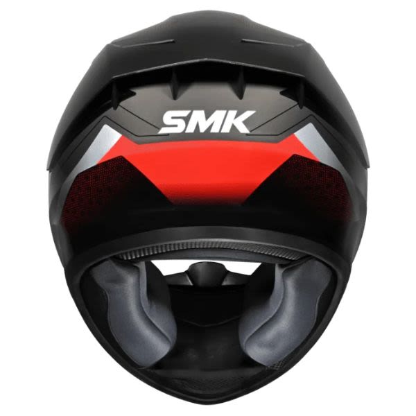 Kaskë integrale SMK STELLAR SPORT FLIGHT, ngjyrë e zezë / gri / e kuqe, madhësia S, unisex-2