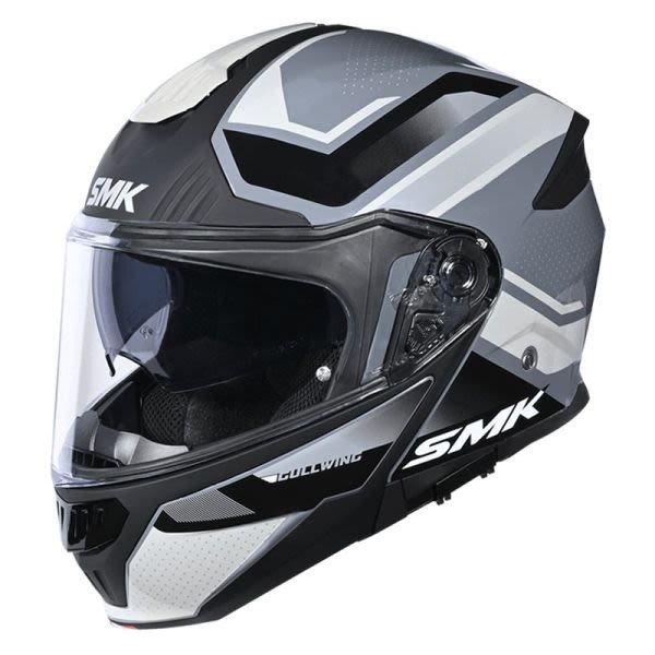 Kaskë flip-up SMK GULLWING SUPERTOUR, ngjyrë antracit / e zezë / gri, madhësia XS, unisex