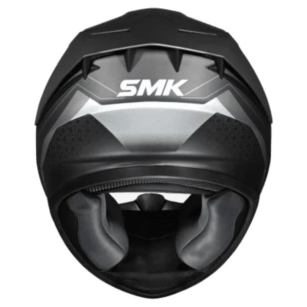 Kaskë integrale SMK STELLAR SPORT FLIGHT, ngjyrë e zezë / gri, madhësia XS, unisex-2