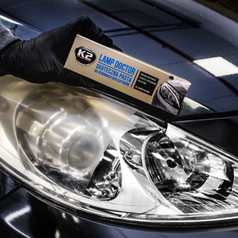 K2 Pastë për restaurimin dhe lustrimin e fenerëve – LAMP DOCTOR 60g