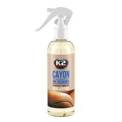 K2 Aromatizues për veturë – CAYON REAL LEATHER 250ml-1