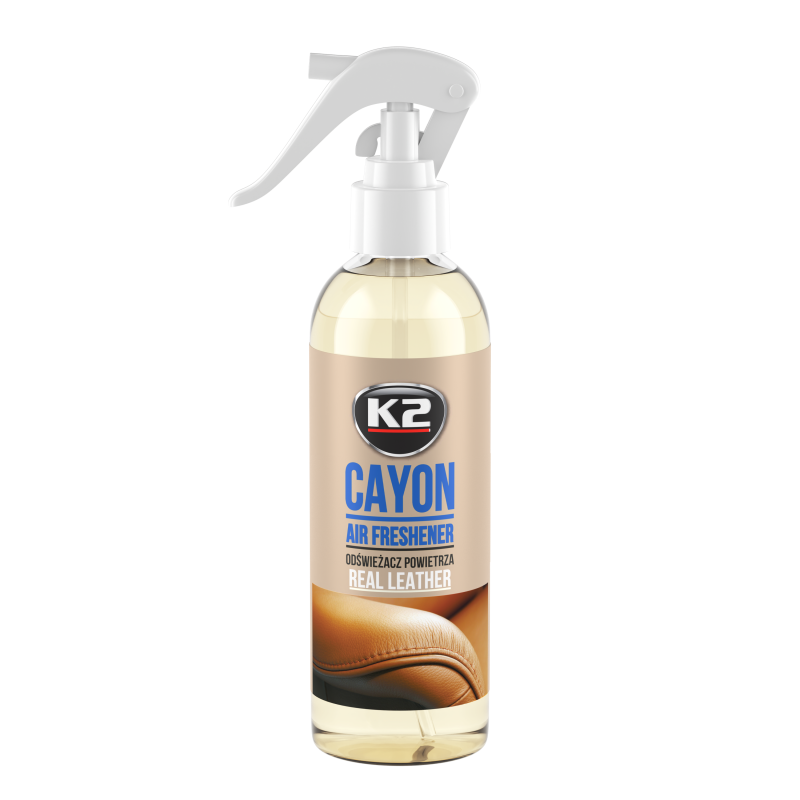K2 Aromatizues për veturë – CAYON REAL LEATHER 250ml