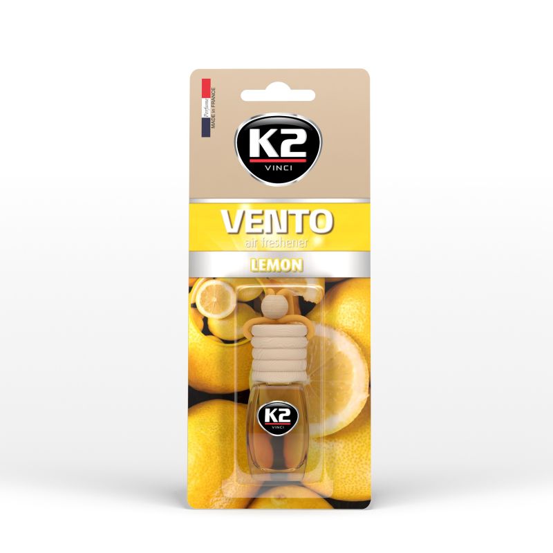 K2 Aromatizues i varur për veturë – VENTO LEMON 8ml (aromë limoni)