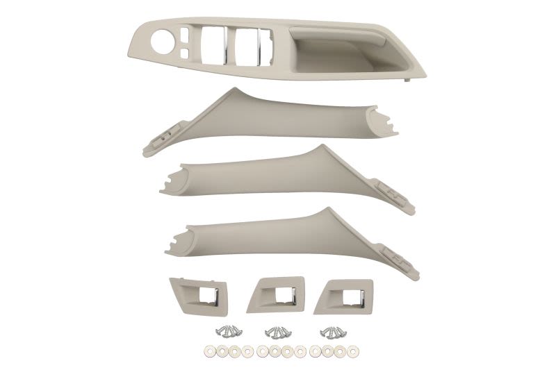 Set dorëzash të brendshme për mbylljen e derës (gri) – BMW Seria 5 F10/F11 (09/2012–02/2017)-1