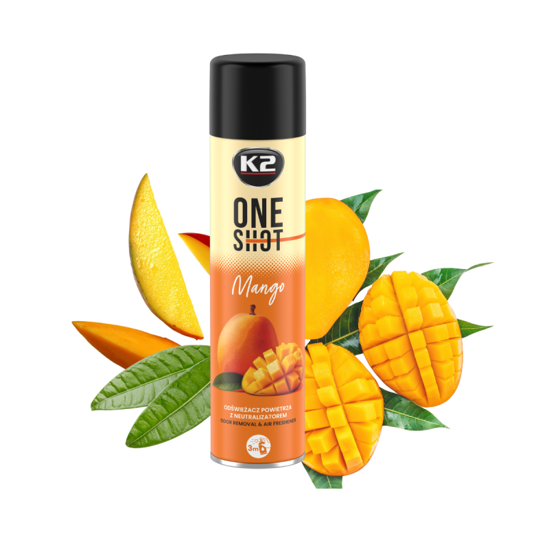K2 Eliminues i aromave dhe aromatizues për ambient – ONE SHOT MANGO 600ml
