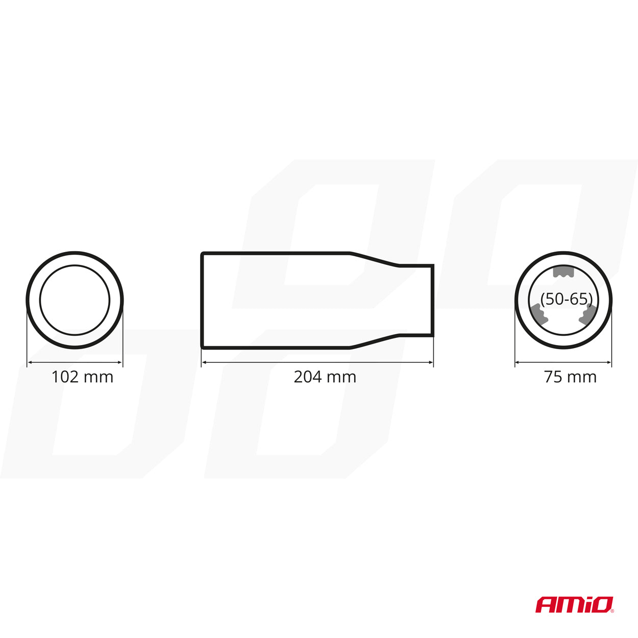 Majë marmite inox MT 018BC-4