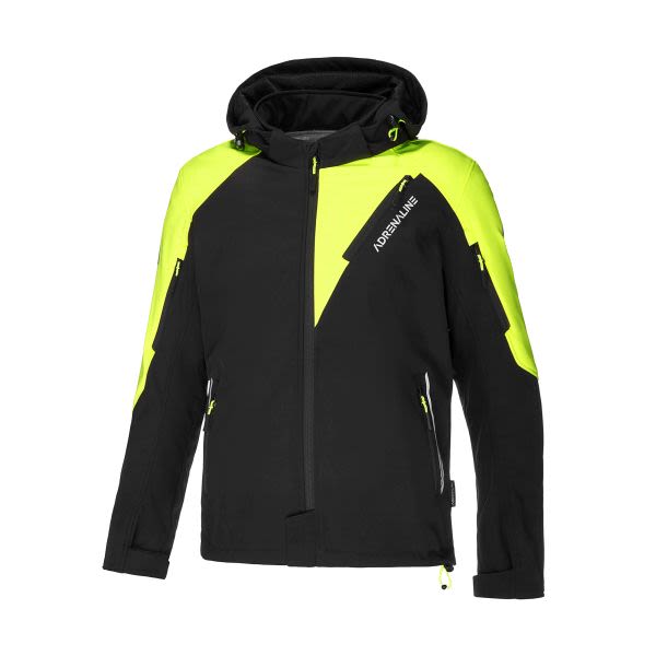 Jacket touring ADRENALINE FREEDOM PPE colour black/yellow fluorescent, size XL-1