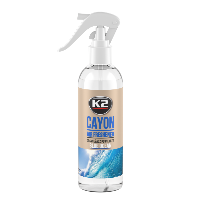 K2 Aromatizues për veturë – CAYON BLUE OCEAN 250ml