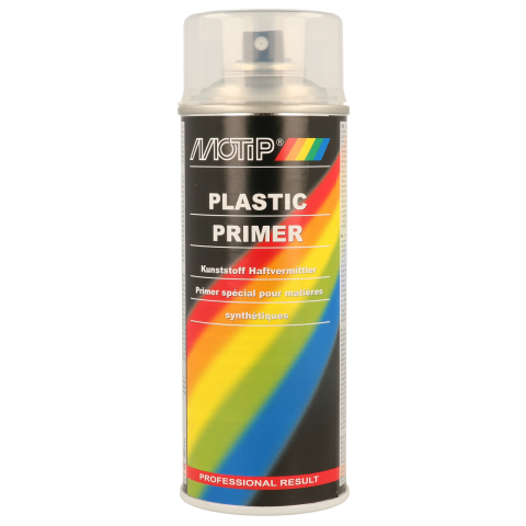 MOTIP Plastic Primer Spray 0.4L 004063 – Primer për Adhezion të Plastikës