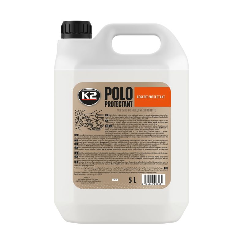 K2 Mbrojtës dhe lustrues për enterierin e veturës – POLO PROTECTANT 5L