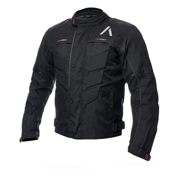 Xhaketë turistike motoçiklete ADRENALINE PYRAMID 2.0 PPE, ngjyrë e zezë, madhësia 3XL
