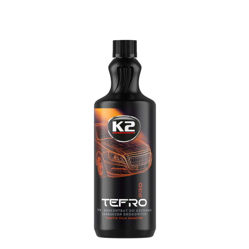 K2 Pastrues profesional për heqjen e shtresës së ndotjes rrugore (Traffic Film Remover) – TEFRO PRO 1L