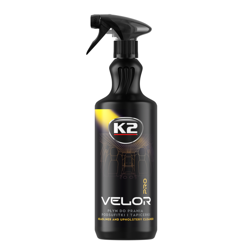 K2 Pastrues profesional për tavanin (headliner) dhe tapicerinë – VELOR PRO 1L