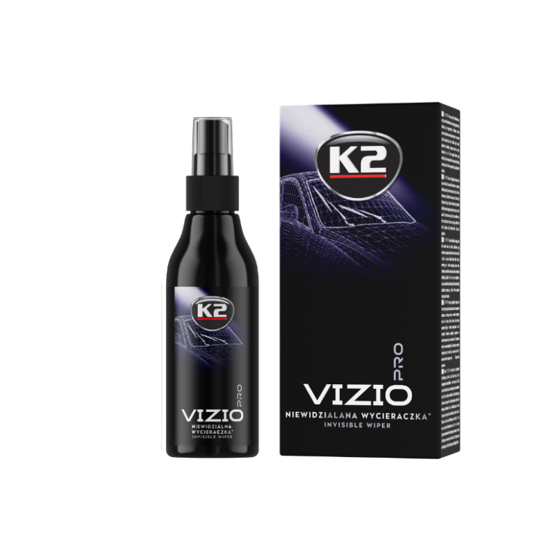 K2 Veshje hidrofobike për xham (efekt “invisible wiper”) – VIZIO PRO 150ml-1